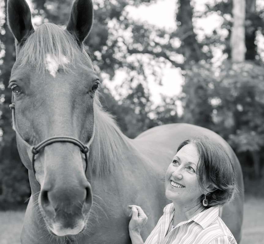 Julie Smith Taylor with horse